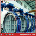 Stainless Steel Flanged Triple Eccentric Butterfly Valve